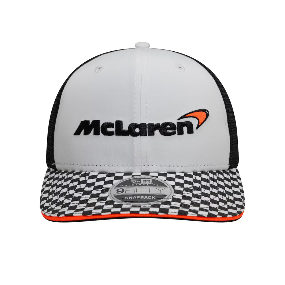 McLaren F1™ Checkered Visor 9Fifty Adult Cap - White