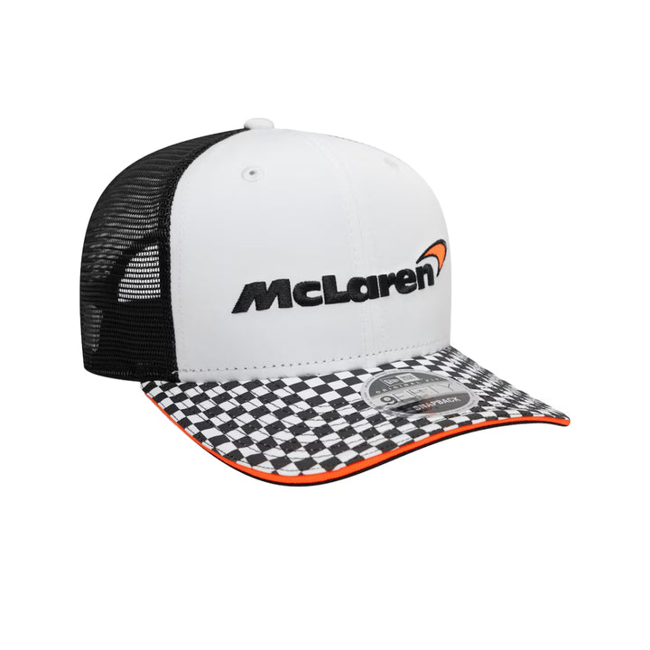 McLaren F1™ Checkered Visor 9Fifty Adult Cap - White