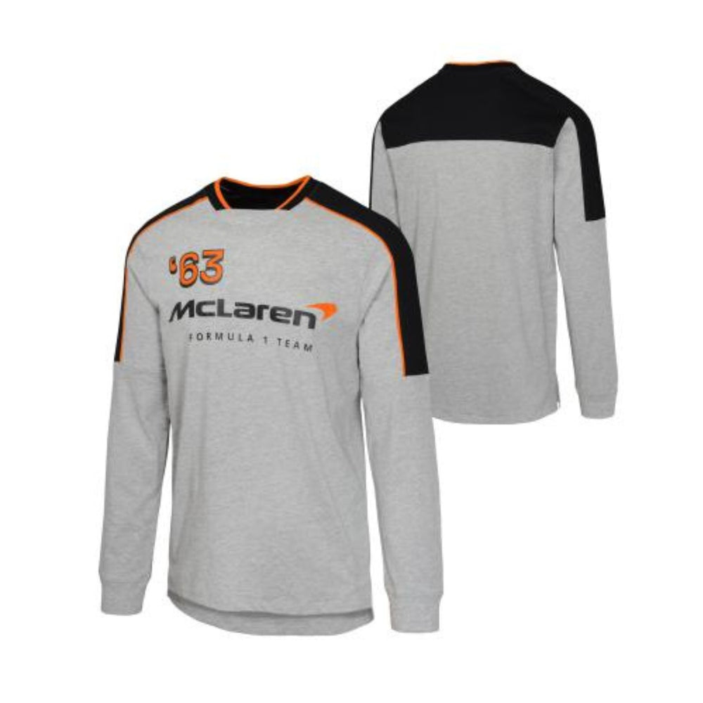 McLaren F1™ Team 63' Long Sleeve Sweatshirt  - Gray