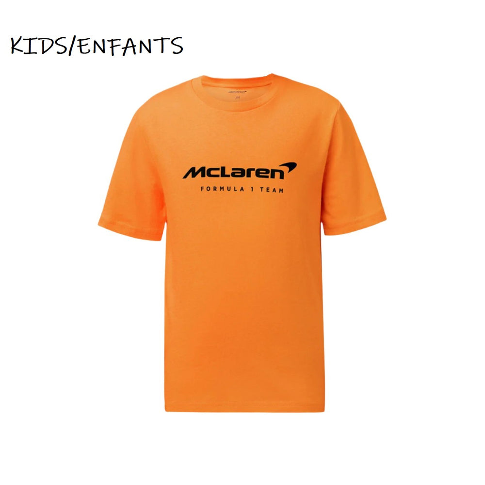 McLaren F1™ Team Core Essentials Kids' Boys and Girls T-shirt - Papaya
