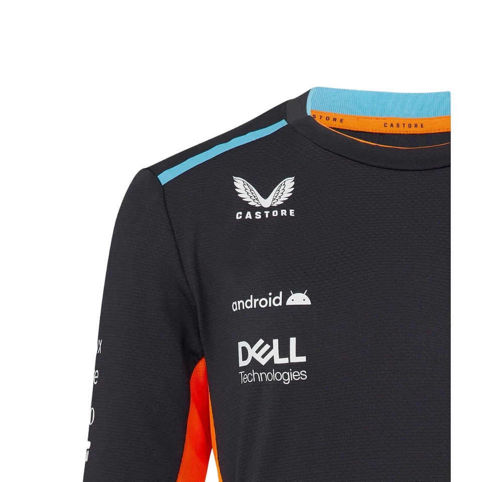 McLaren F1 Team Replica Set Up T-Shirt  for Youth, Boys and Girls - Phantom Grey