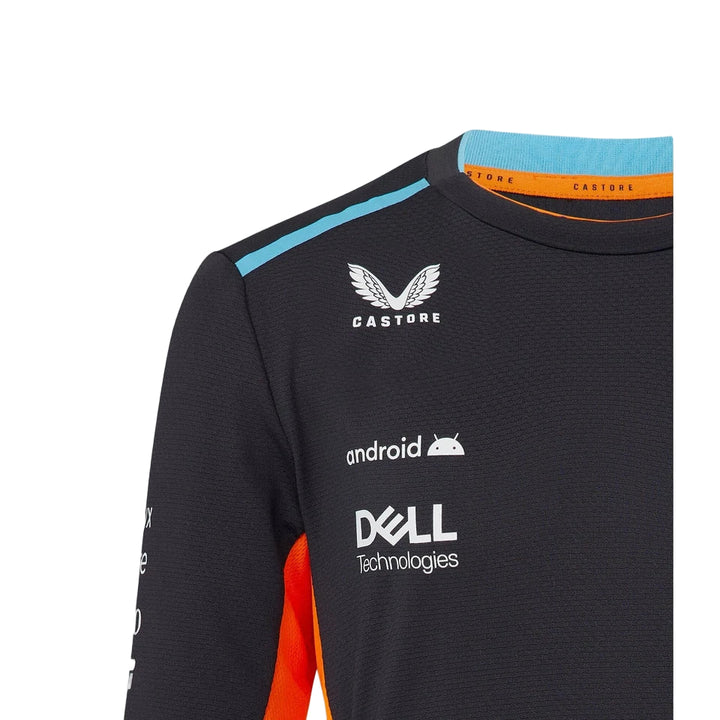 McLaren F1 Team Replica Set Up T-Shirt  for Youth, Boys and Girls - Phantom Grey