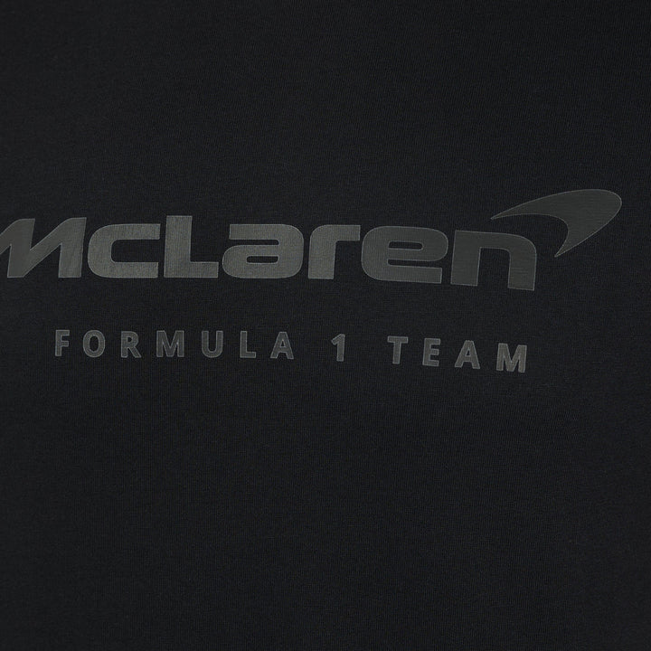 McLaren Formula 1 Team logo Tee for Men on a black background
