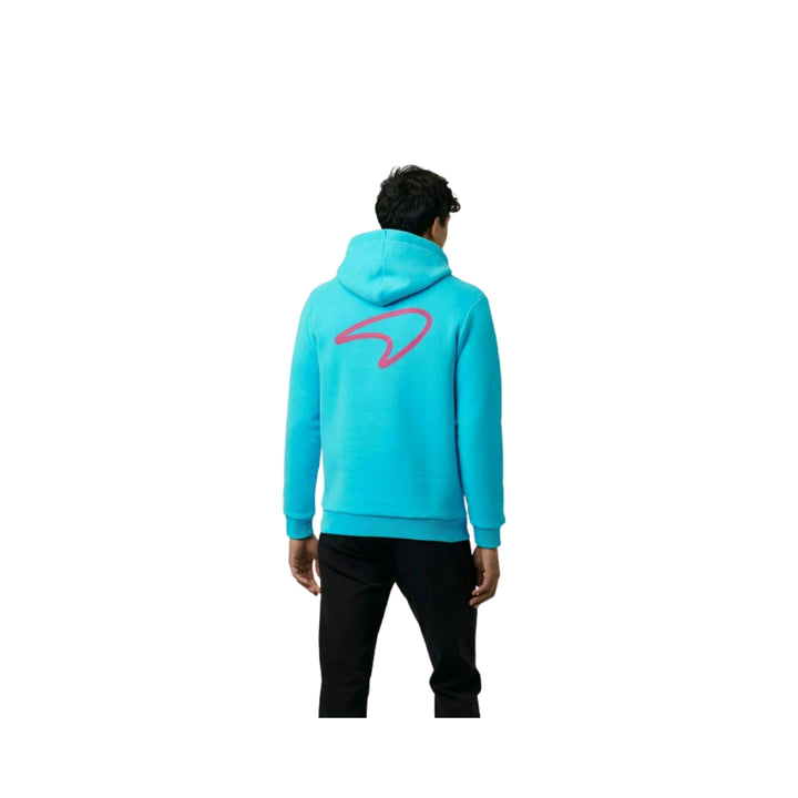 McLaren F1™ Team Miami Neon Graphic Hoodie – Men’s – Vice Blue / Beetroot Purple