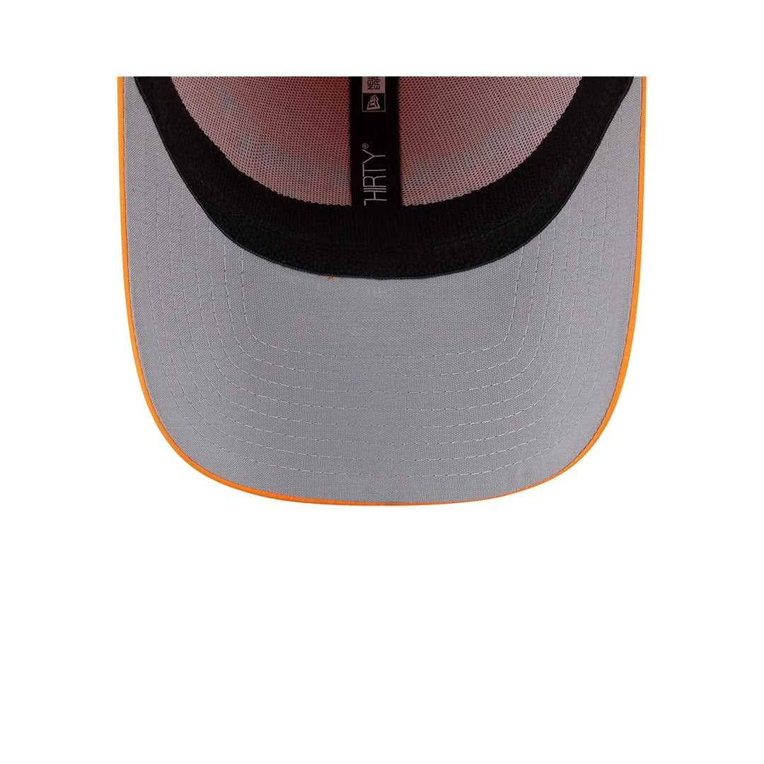 McLaren F1 Team New Era Perforated 39THIRTY Flex Hat with Grey Underpeak Fitted - Orange