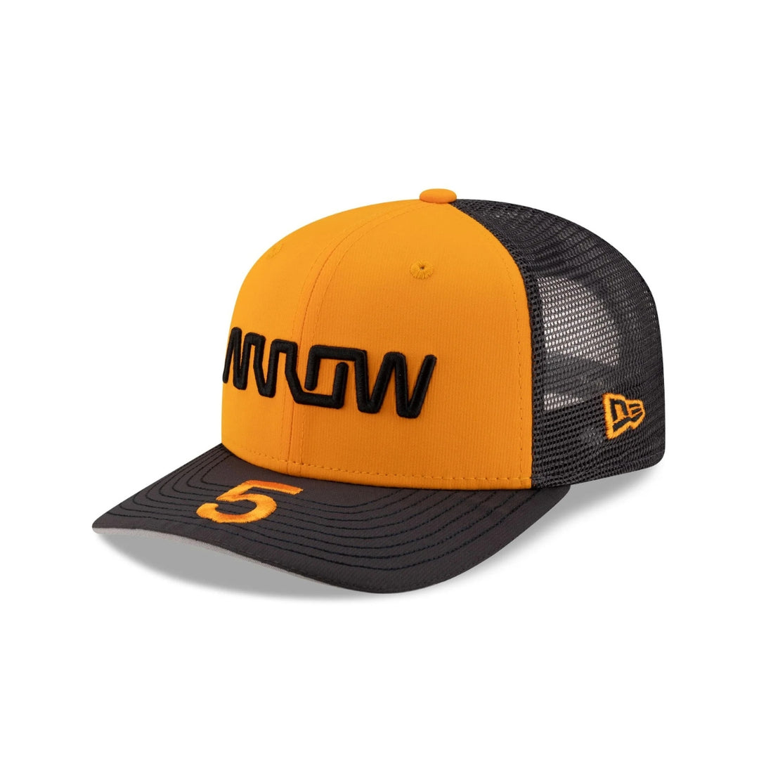 2025 McLaren F1™ Team Arrow #5 Patricio O'Ward 9Seventy Adjustable Adult Cap - Papaya and Grey