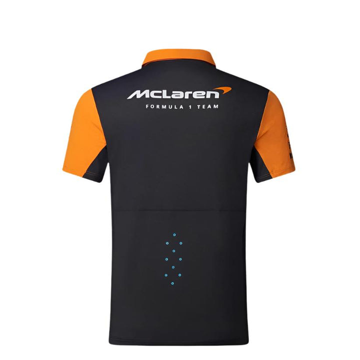 McLaren F1™ 2023 Team Kids Polo Shirt - Papaya