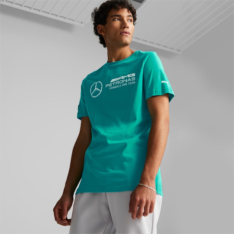 Camiseta unisex con logotipo del equipo Mercedes AMG Petronas F1™ 2024 - Verde menta