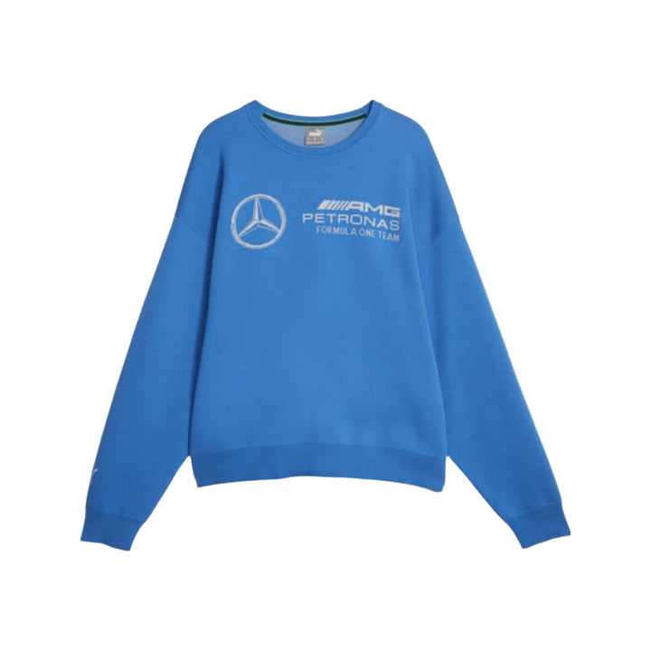 Mercedes AMG Petronas F1™ Team Men's Statement Knitted Crew - Blue