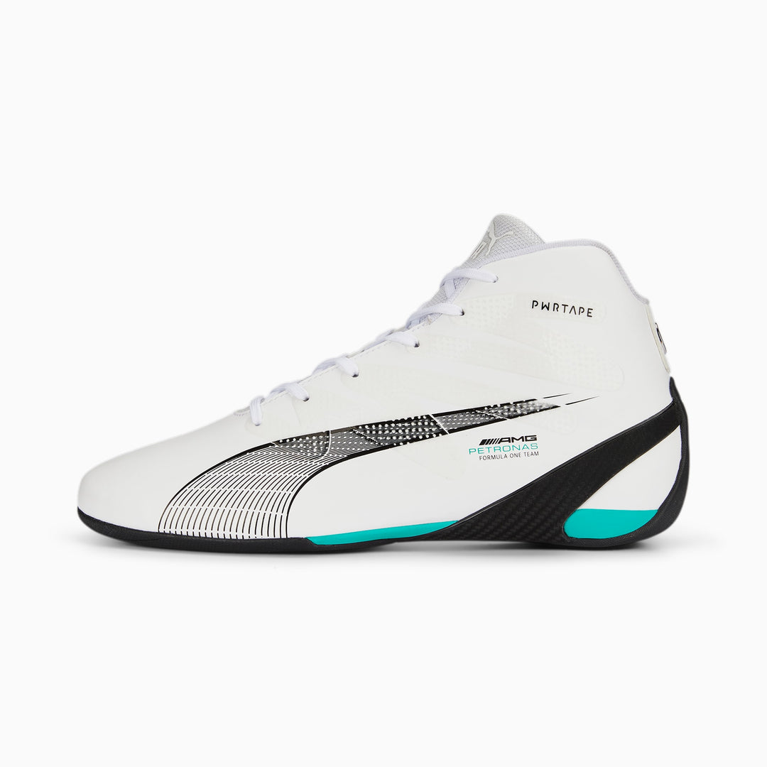 Puma Mercedes MAPM Carbon Cat Mid sneakers Adult - White