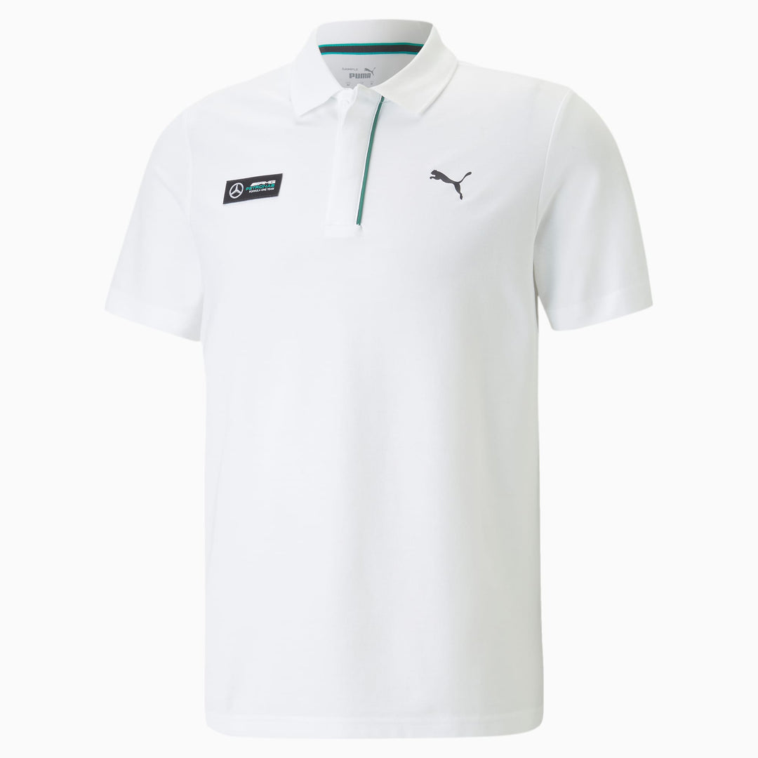 T-shirt F1 Noir Logo Blanc Mercedes-AMG Petronas