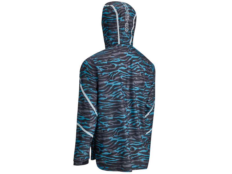 Mercedes-EQ FORMULA E TEAM Lightweight men's Hooded windbreaker jacket - Mint Green and Black 