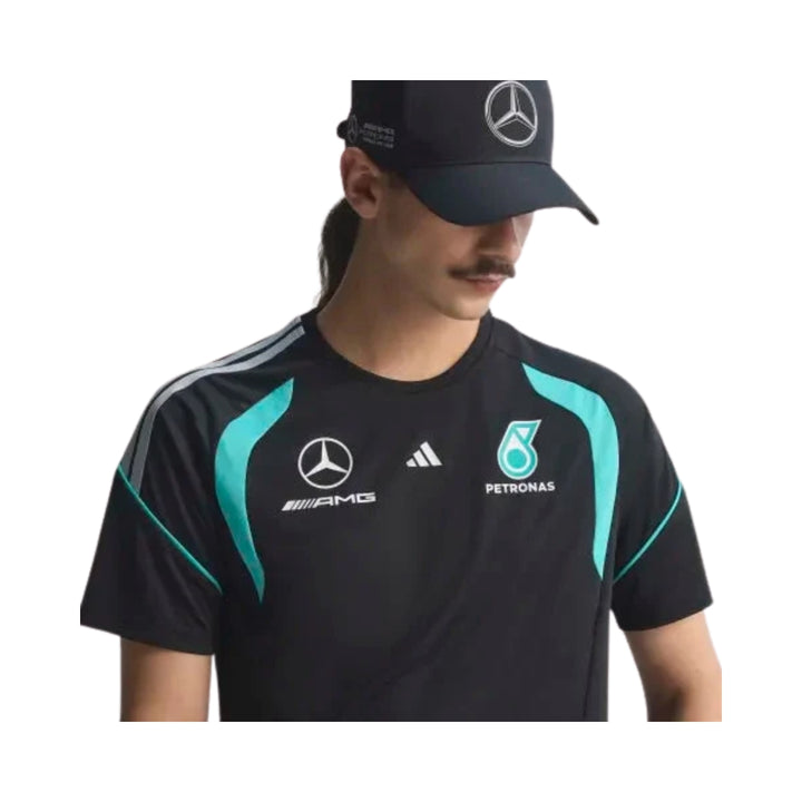 Mercedes AMG Petronas F1™ Team  Adidas Mechanics Adult T-Shirt - Black