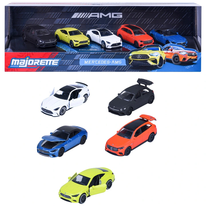 Mercedes AMG 5 pieces 1:64 scale - Various Color