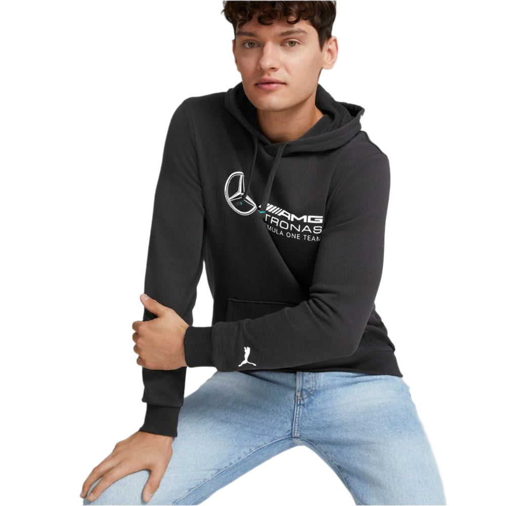 Mercedes AMG Petronas F1™ Team ESS Hooded Men's Sweatshirt - Black