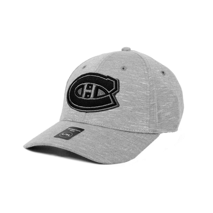 Montreal Canadiens American Needle NHL Team Adult Stretch Hat - Grey