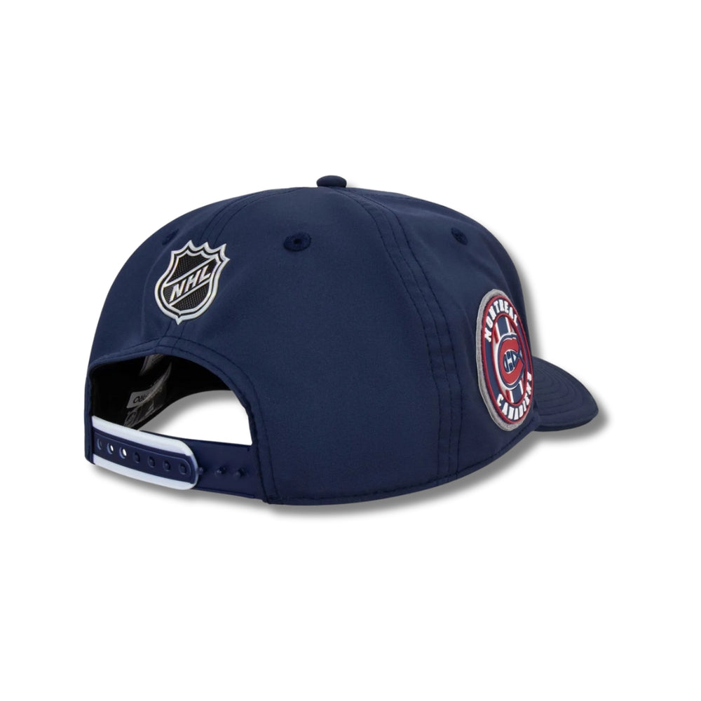 Montreal Canadiens Fanatics Meshback Snapback Hat – Navy