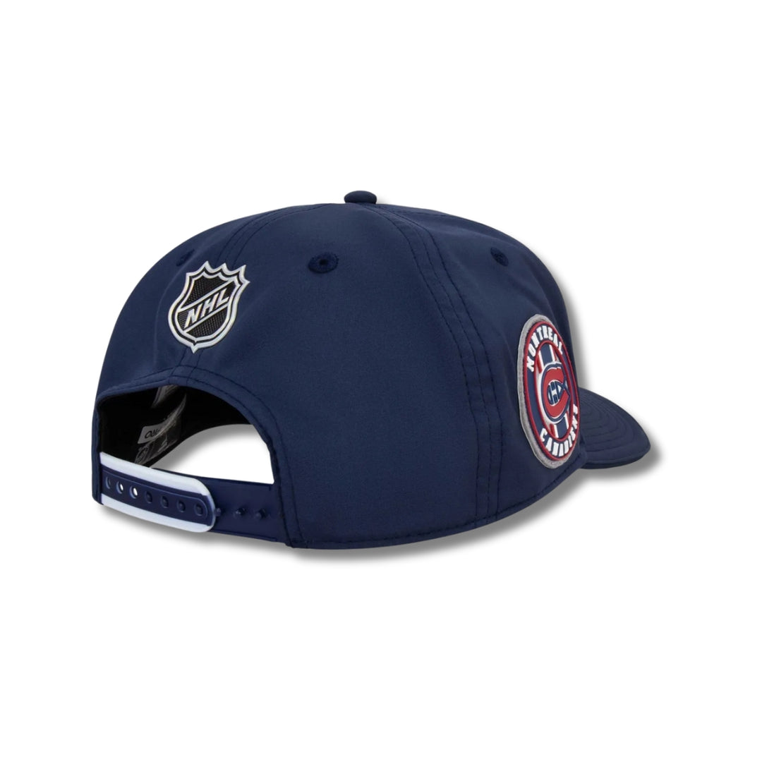Montreal Canadiens Fanatics Meshback Snapback Hat – Navy