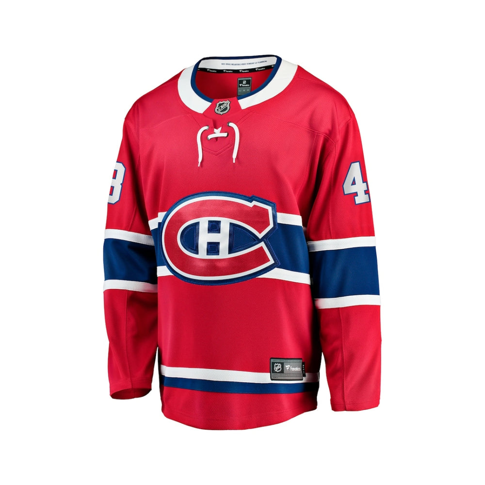 Montreal Canadiens NHL® Fanatics Breakaway Hutson #48 Ice Hockey Jersey - Men - Red