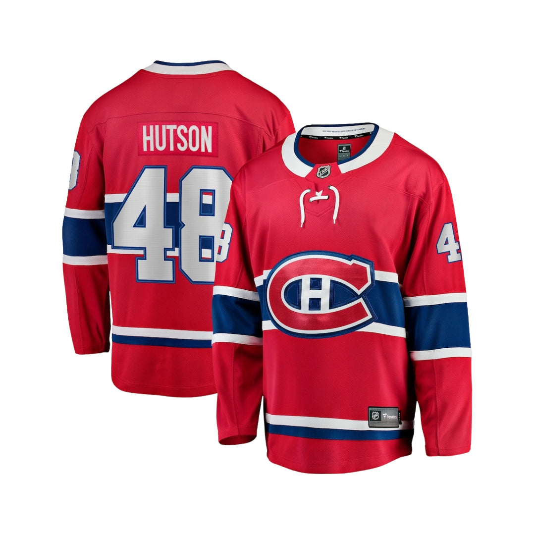 Montreal Canadiens NHL® Fanatics Breakaway Hutson #48 Ice Hockey Jersey - Men - Red