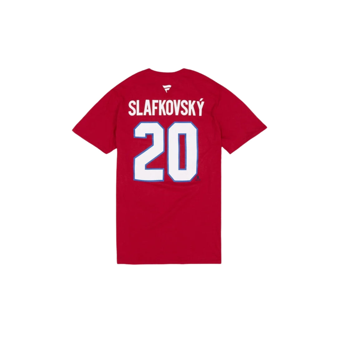 Montreal Canadiens NHL® Slafkovsky #20 Ice Hockey T-shirt - Adult - Red