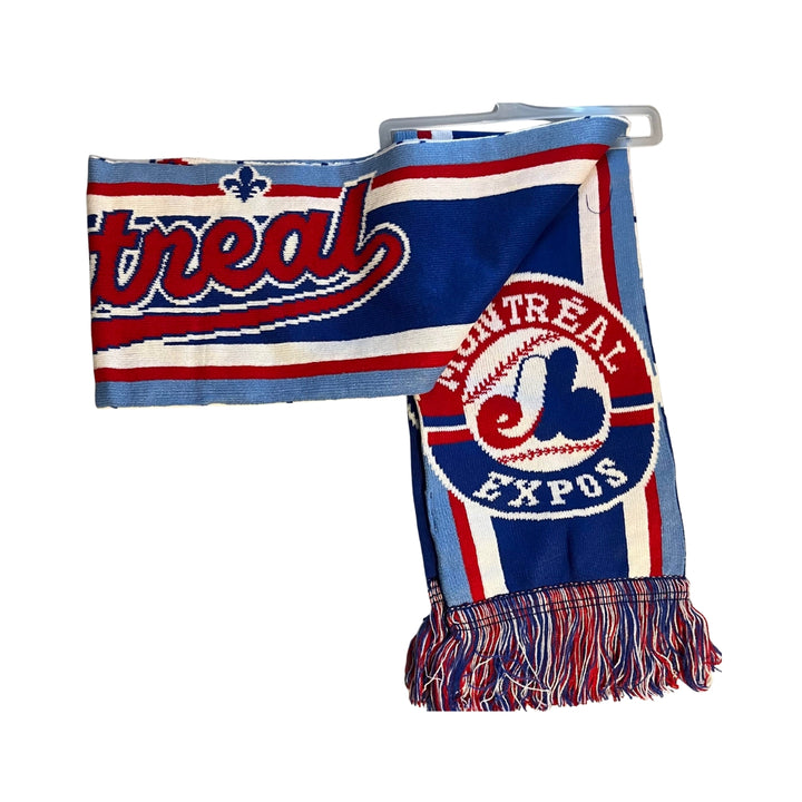 Montreal Expos Winter Scarf — Retro Knit Collectible