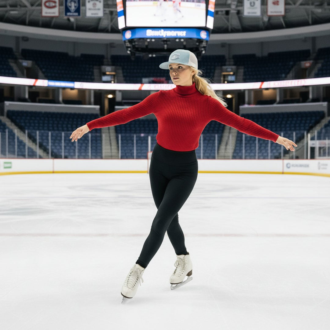Montreal Canadiens Denim 9FIFTY Split Panel Unisex Adult Trucker Cap - Denim