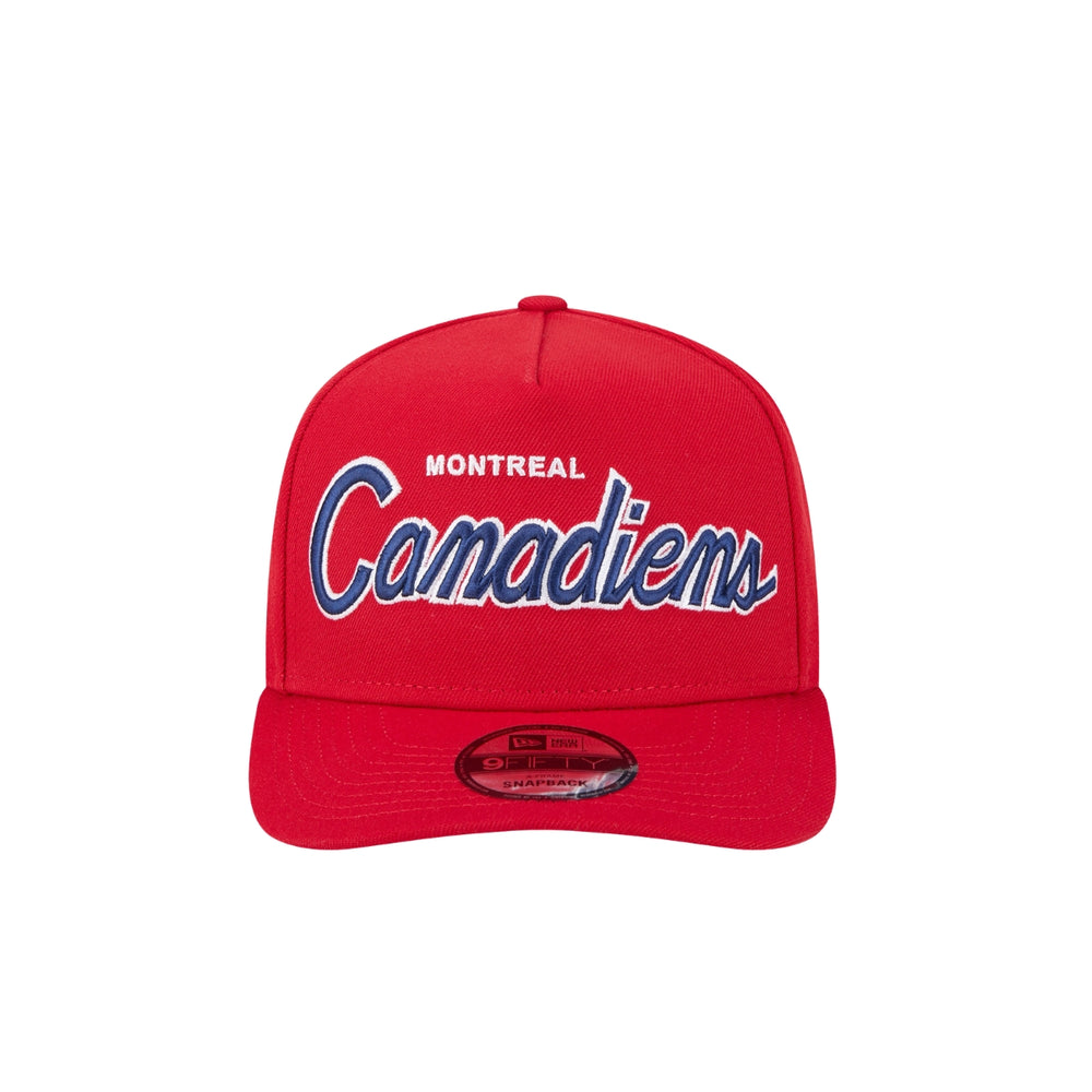Montreal Canadiens NHL® 9FIFTY Script A-Frame Hat - Red