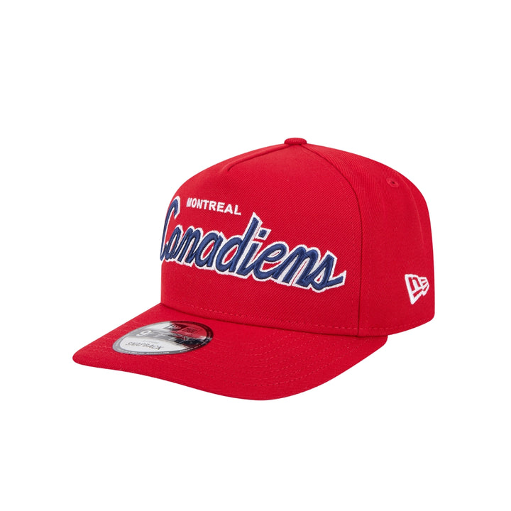 Montreal Canadiens NHL® 9FIFTY Script A-Frame Hat - Red