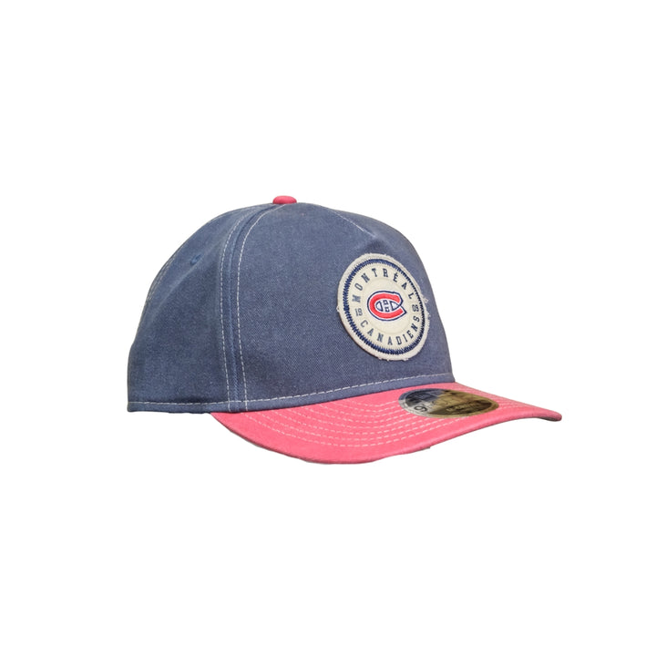 Montreal Canadiens NHL® 9FORTY Washed Adjustable Cap – Blue / Red