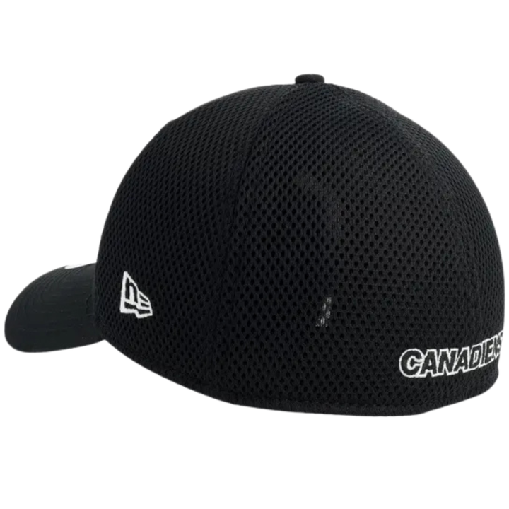 Montreal Canadiens New Era 39THIRTY EG Neo Mesh Stretch-Fit Cap – Black/White  