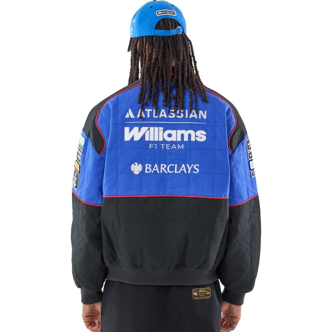 Chaqueta bomber del equipo Williams Racing F1™ 2026 Atlassian para el GP de Las Vegas - Azul y negro