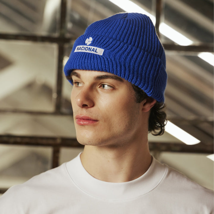 2026 Ayrton Senna Brazilian F1 Driver and Legend Nacional Winter Unisex Winter Beanie - Blue
