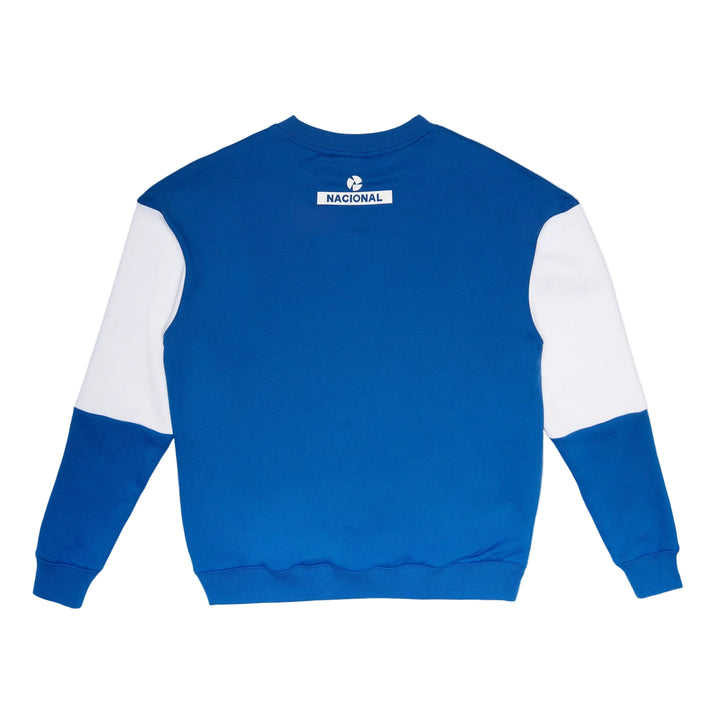 Ayrton Senna F1 Nacional Crew Sweatshirt - Blue