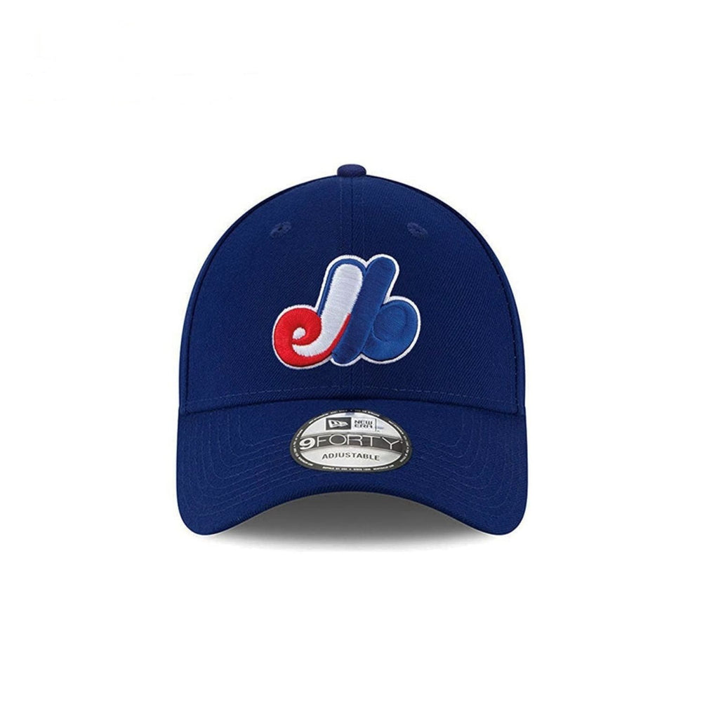 Montreal Expos MLB Team New Era® 9FORTHY Kids' Adjustable Baseball Cap - Royal Blue