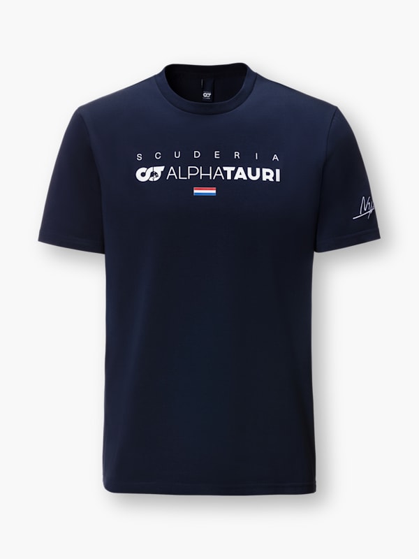 2023 Scuderia AlphaTauri F1™ Nyck de Vries T-shirt  - Men - Navy