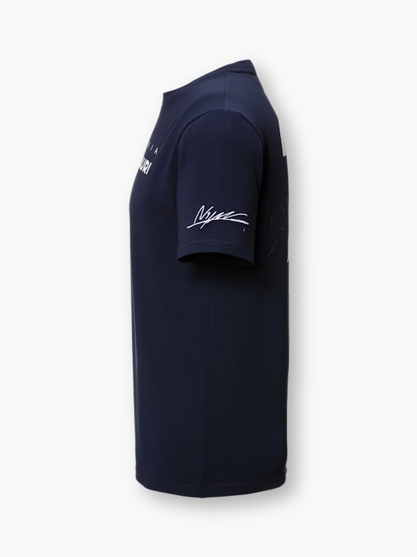 2023 Scuderia AlphaTauri F1™ Nyck de Vries T-shirt  - Men - Navy