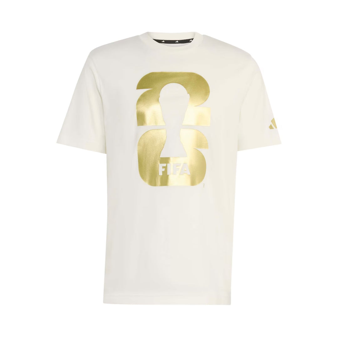 Official Adidas World Cup 26™ Graphic T-shirt - Black/White/Blue