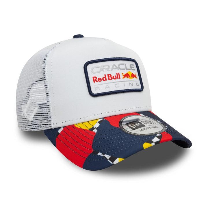 Oracle Red Bull Racing F1™ Team Abstract Trucker Men's Cap - White