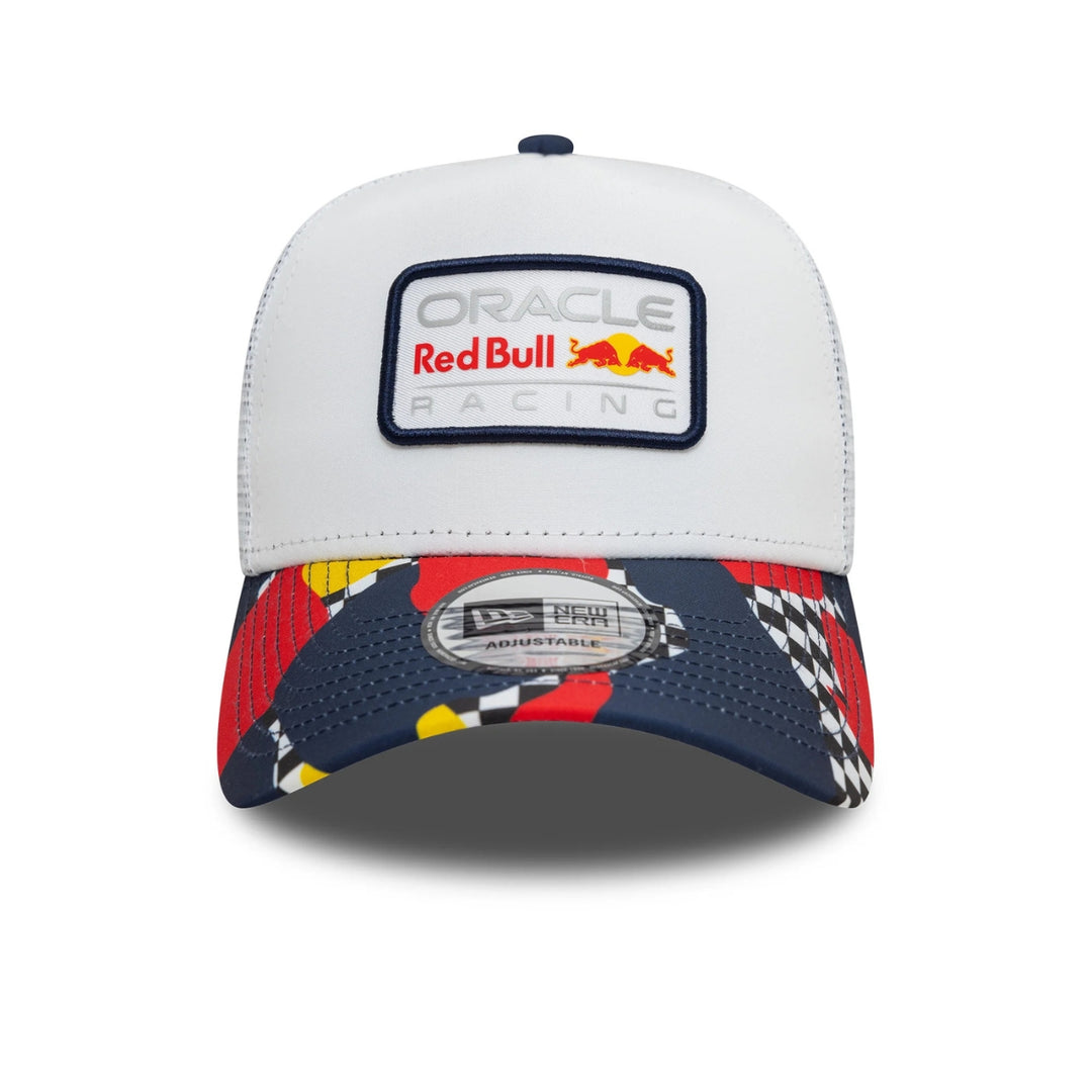 Oracle Red Bull Racing F1™ Team Abstract Trucker Men's Cap - White