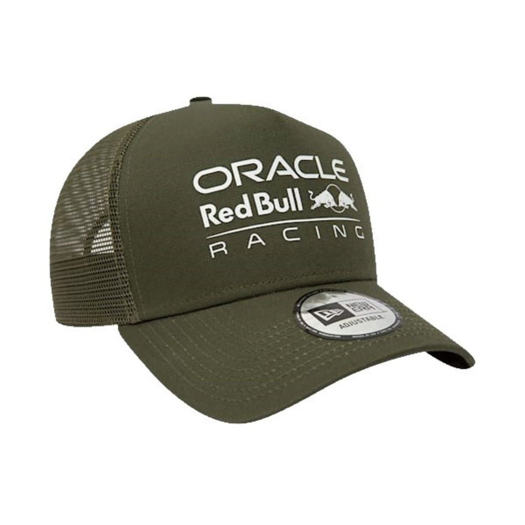 Oracle Red Bull Racing F1™ Team NEW ERA Seasonal Trucker Men's Cap- Military Green