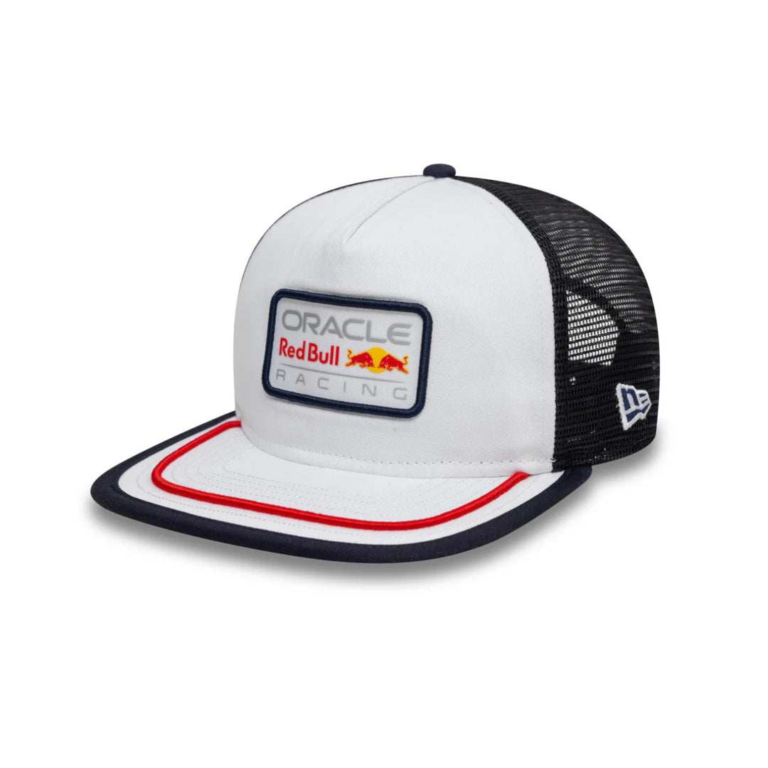 2025 Oracle Red Bull Racing F1™ Team Retro Golfer Trucker Adult Cap - White