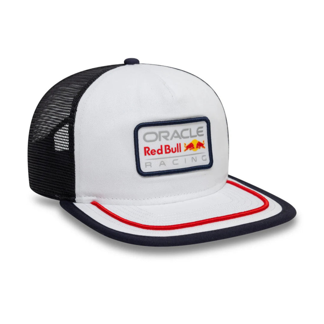 2025 Oracle Red Bull Racing F1™ Team Retro Golfer Trucker Adult Cap - White