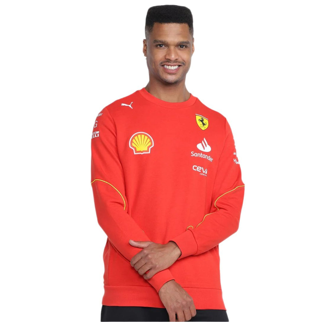 Puma Scuderia Ferrari 2024 Replica Collection Team Men's Sweatshirt - Red 