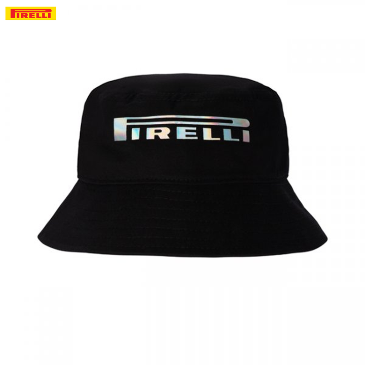 Gorro unisex Pirelli Podium Holographic Special Edition Bucket - Negro