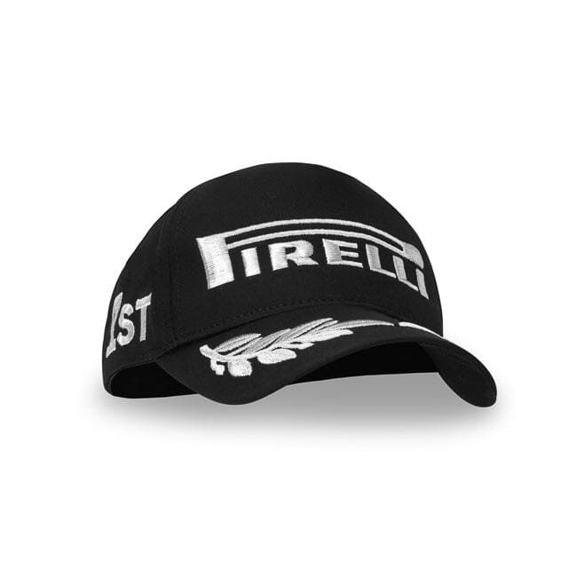 Pirelli F1™ Podium 1st Place Silver Edition Adult Cap - Black