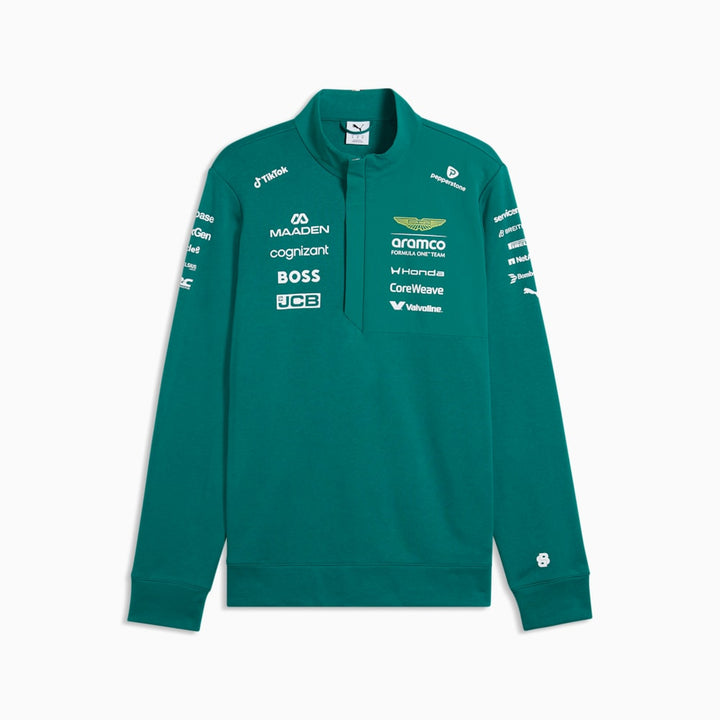 2026 Aston Martin F1™ Team 1/2 Zip Sweatshirt - Green Lux