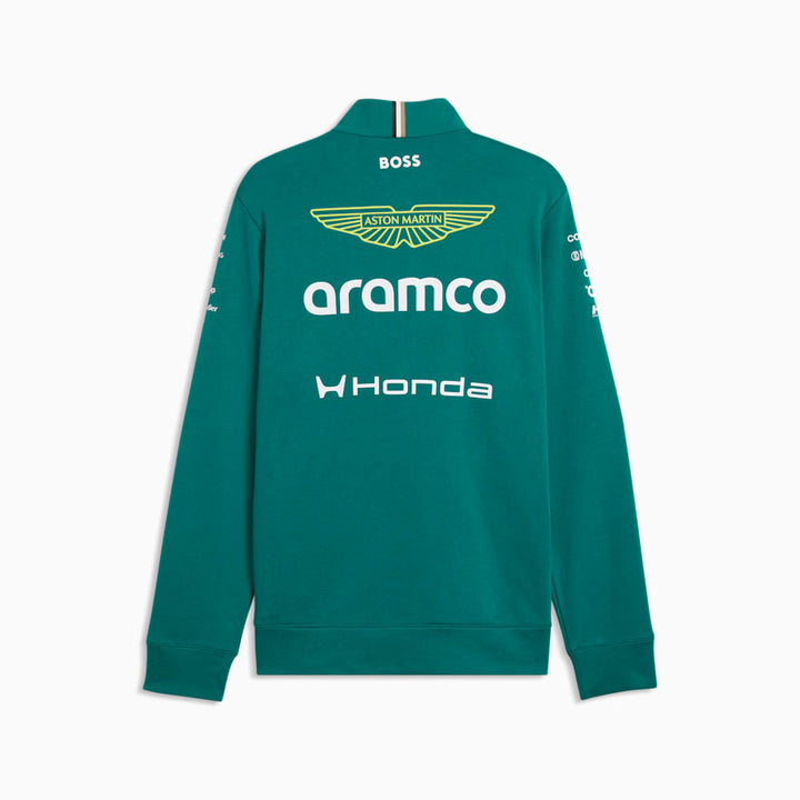 2026 Aston Martin F1™ Team 1/2 Zip Sweatshirt - Green Lux