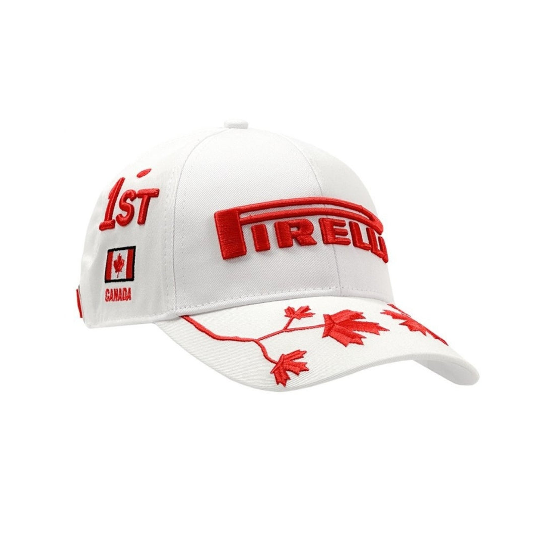 Gorra de hombre edición especial Pirelli F1™ Podium Canada GP™ 2024 - Blanca