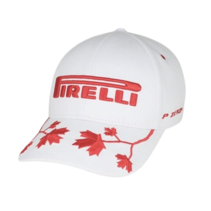 Gorra de hombre edición especial Pirelli F1™ Podium Canada GP™ 2024 - Blanca